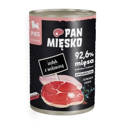 Pan Mięsko Indyk z wołowiną 400 g Szczeniak